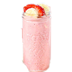 Strawberry Milkshake  500 Ml 